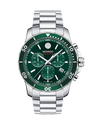 Movado 2600179 Chronograph Quartz Green Dial Men's Watch
