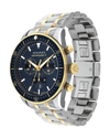 Movado 3650126 Heritage Series Calendoplan Chronograph Blue Dial