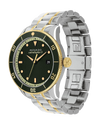 Movado 3650127 Heritage Quartz Green Dial Two-Tone Men's Watch