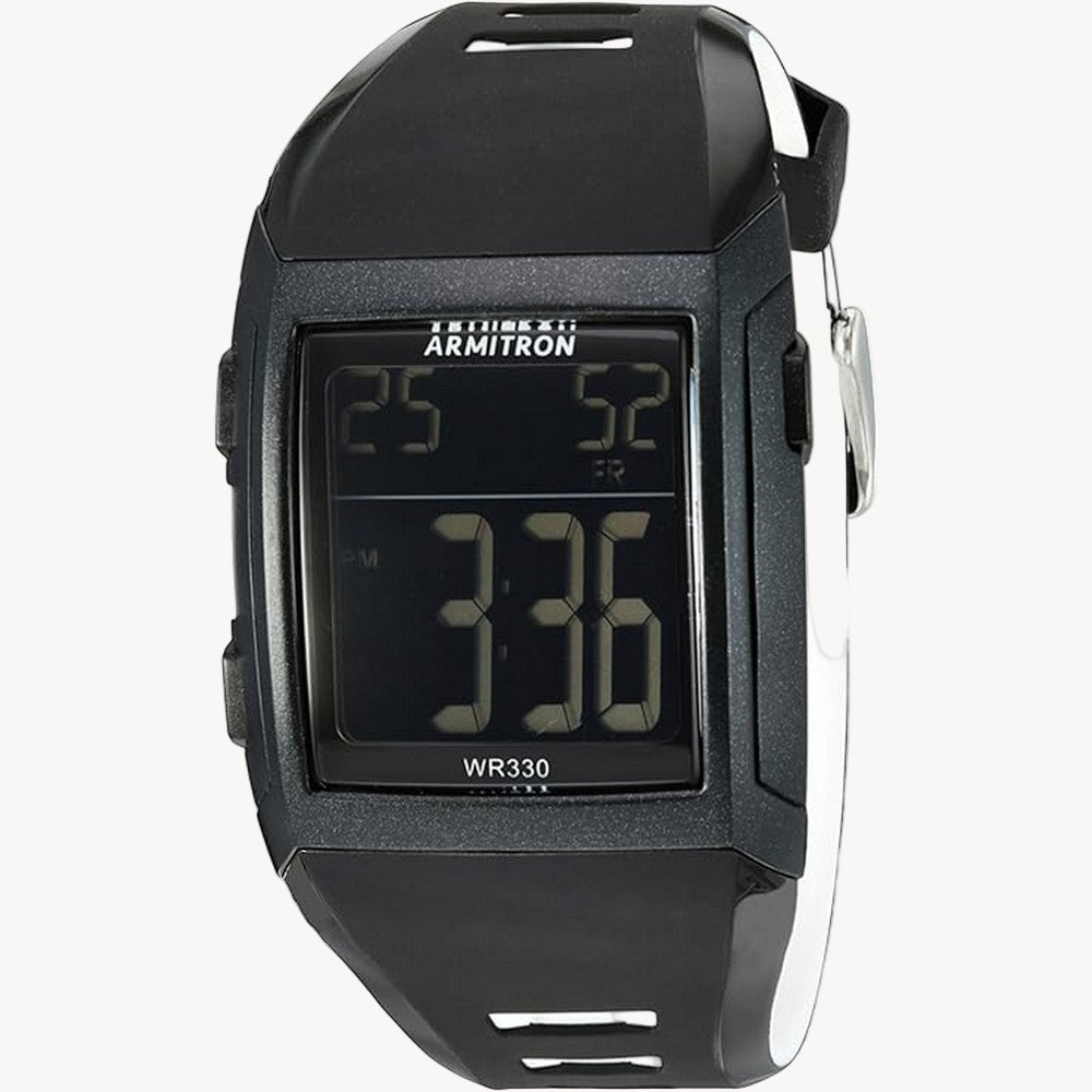 Armitron 40/8261BLK Sport Digital Chronograph Strap Men's Watch ARMITRON