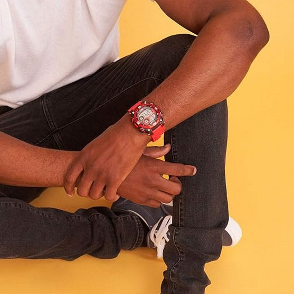 ساعة أرميترون 40/8284RDBK كوارتز بمينا سوداء