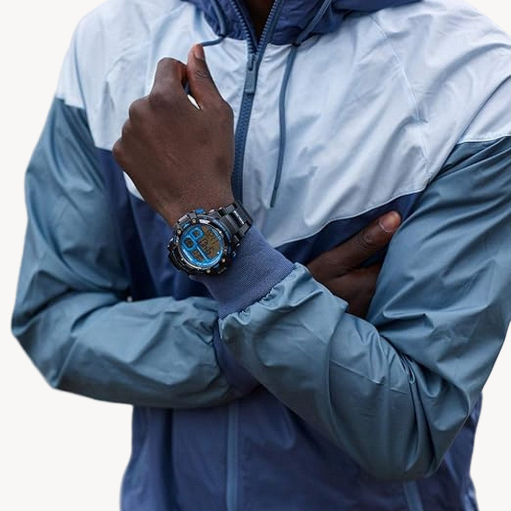 ساعة أرميترون 40/8309BLU كوارتز بمينا زرقاء