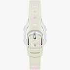 ساعة أرميترون 45/7034PWT كوارتز بمينا بيضاء لؤلؤية