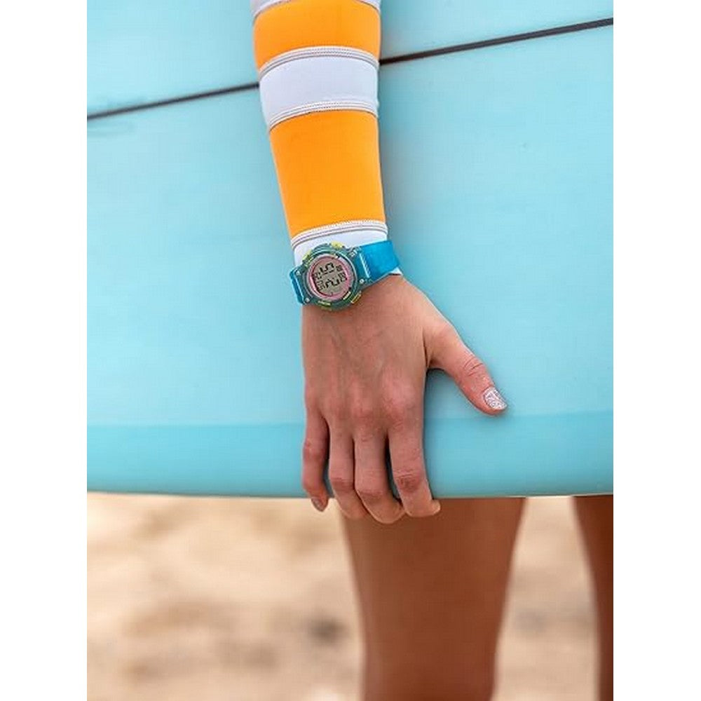 ساعة أرميترون 45/7086TGB كوارتز بمينا فيروزي/ذهبي