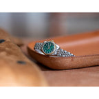 ساعة أرميترون 75/2475GMTT كوارتز بمينا بلونين معدنيين