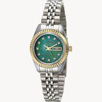 ساعة أرميترون 75/2475GMTT كوارتز بمينا بلونين معدنيين