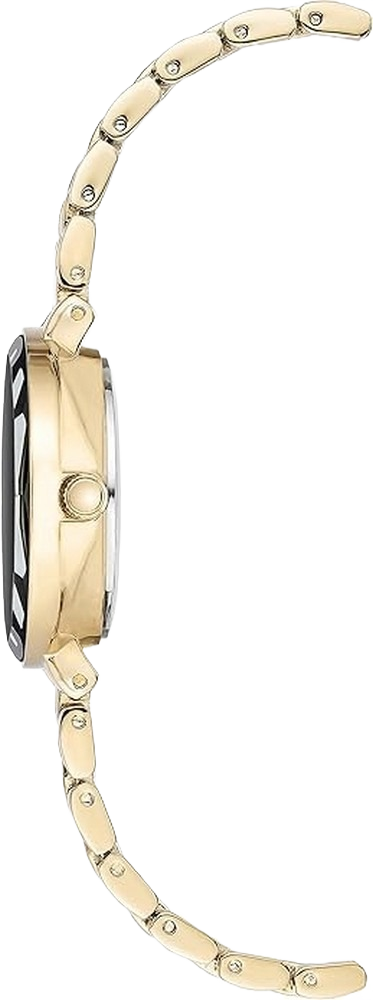 Armitron 75/5796BKGPST Women’s Crystal Accent Bracelet Watch