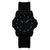 ساعة لومينوكس A-7051 Navy SEAL Colormark السويسرية كوارتز (تعمل بالبطارية) سوداء للنساء