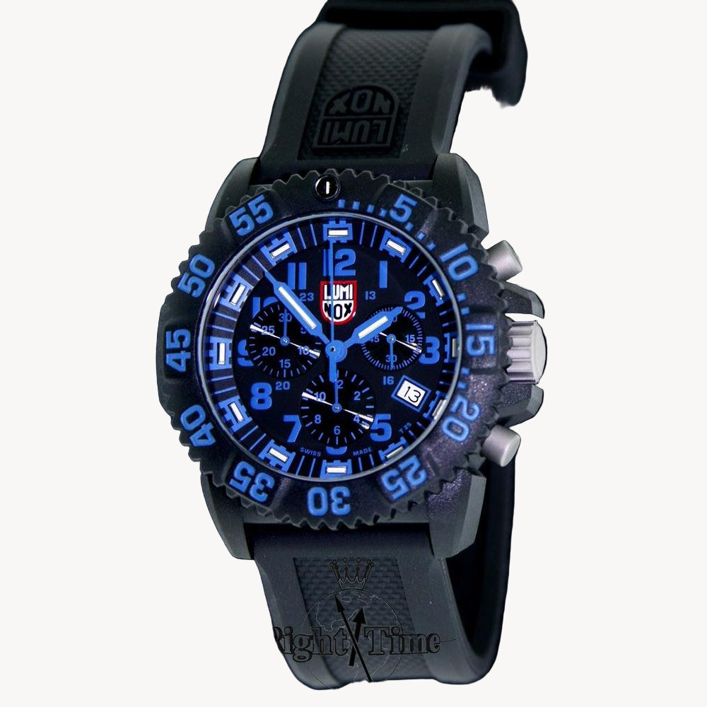 Luminox Navy SEAL Colormark Swiss Quartz (Battery-Powered) Black Men's Watch
