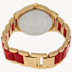 آن كلاين AK/3610GPRD — ساعة نسائية بمينا أحمر