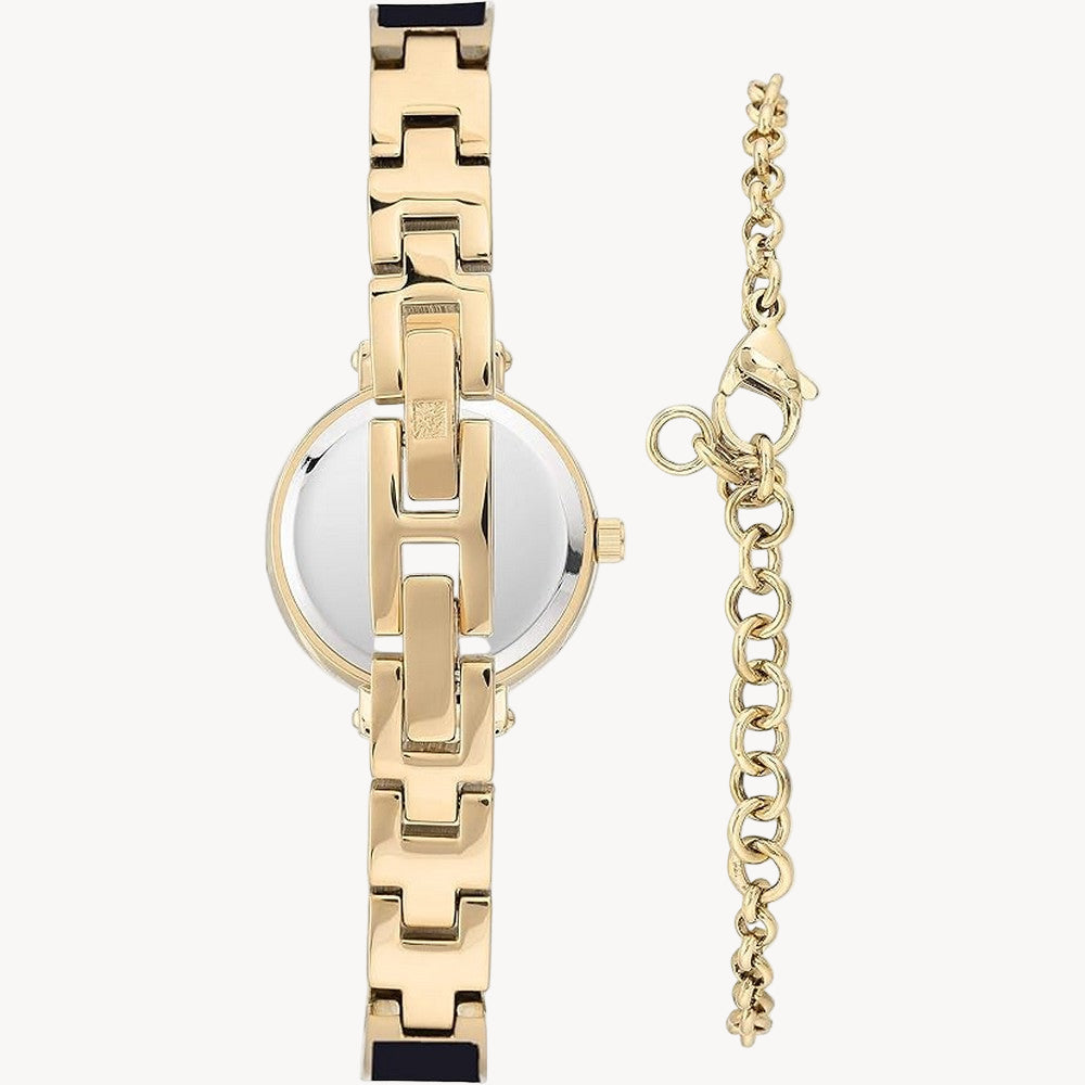 آن كلاين AK/3620PLST — ساعة نسائية بمينا أرجوانية