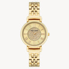 آن كلاين AK/3872CHGB — ساعة نسائية بمينا بلون الشمبانيا