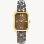 آن كلاين AK/3874BNSN — ساعة نسائية بمينا بني