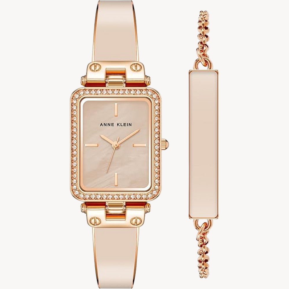 Anne Klein AK/3898BHST — Black Dial Women’s Watch