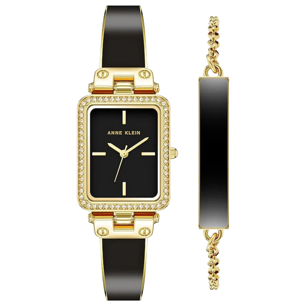 Anne Klein AK/3898BKST — Black Dial Women’s Watch
