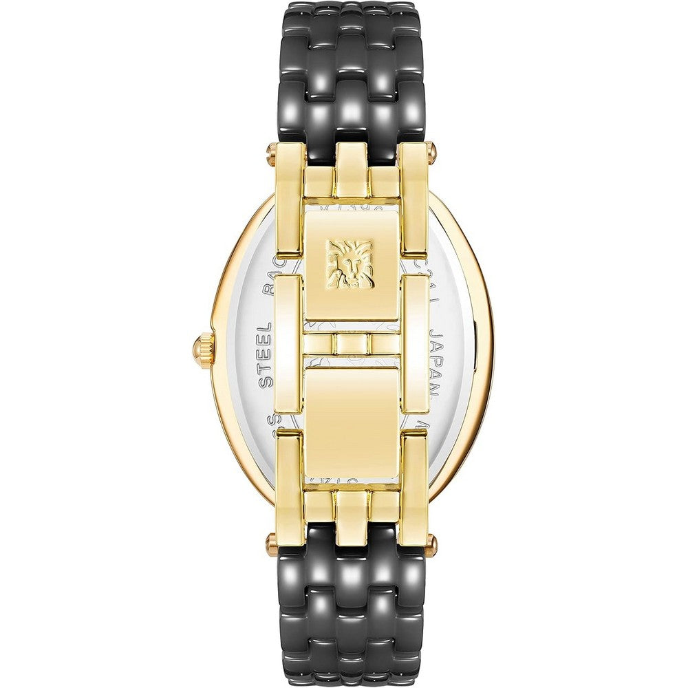 آن كلاين AK/3900BKGB — ساعة نسائية بمينا أسود