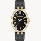 آن كلاين AK/3900BKGB — ساعة نسائية بمينا أسود