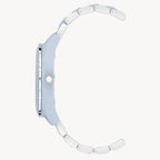 آن كلاين AK/3911LBSV — ساعة نسائية بمينا أزرق فاتح