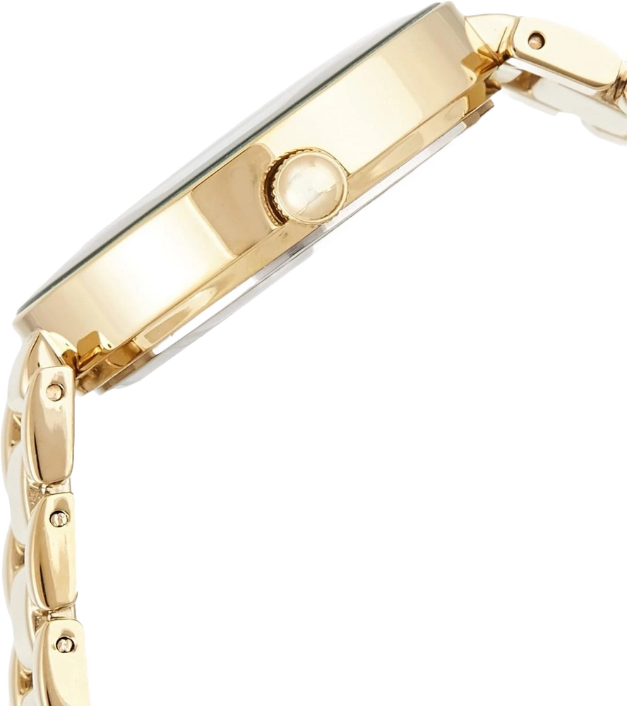 Anne Klein AK/1362GNGB Women's Genuine Diamond Dial Bracelet Watch