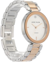 Anne Klein AK/1363SVRT Diamond Accents Silver Dial Quartz Womens Watch