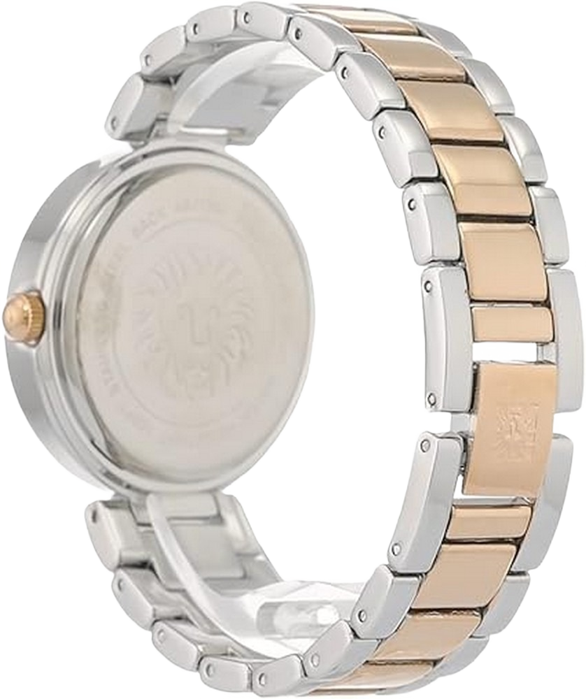 Anne Klein AK/1363SVRT Diamond Accents Silver Dial Quartz Womens Watch