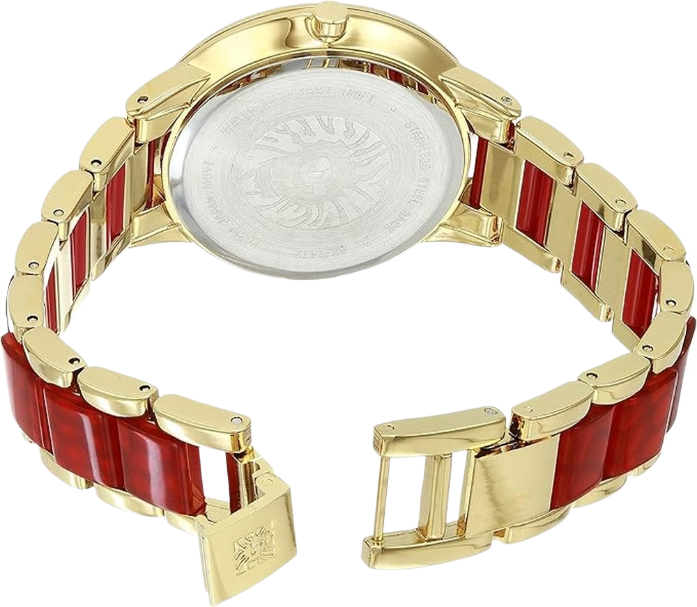 Anne Klein AK/1412RDGB Women's Resin Bracelet Watch