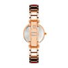 Anne Klein AK/1980BYRG Women's Genuine Diamond Dial Bangle Watch