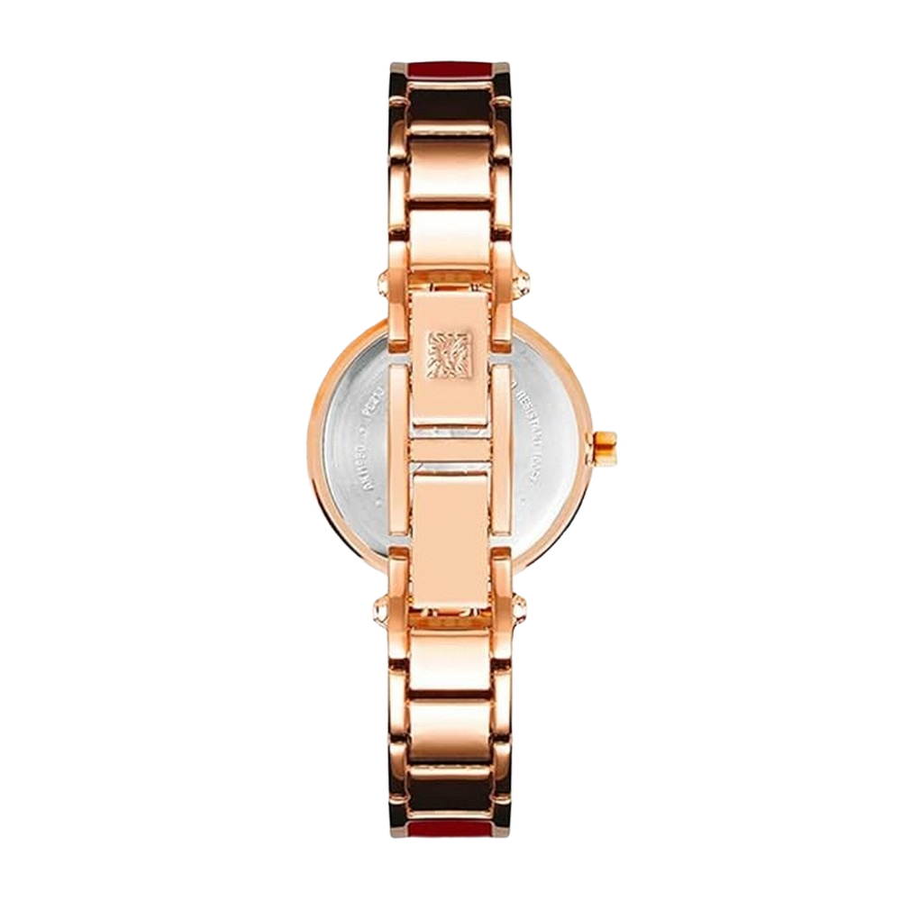 Anne Klein AK/1980BYRG Women's Genuine Diamond Dial Bangle Watch