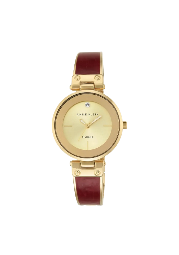 Anne Klein AK/2512BYGB Anne Klein Women's Gold Tone Bracelet Watch Elegant Design