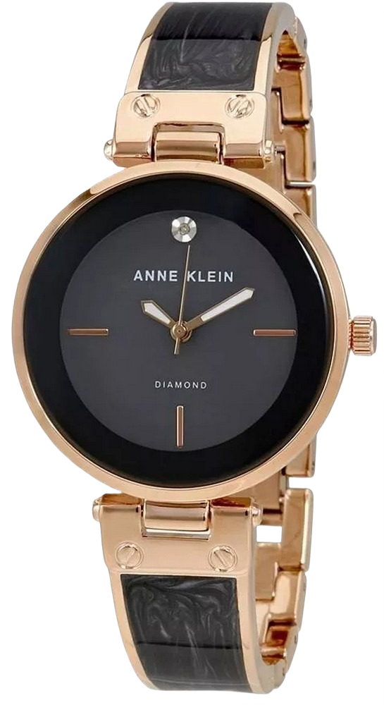 Anne Klein Women's AK-2512GYRG Japanese Quartz Fashion Watch