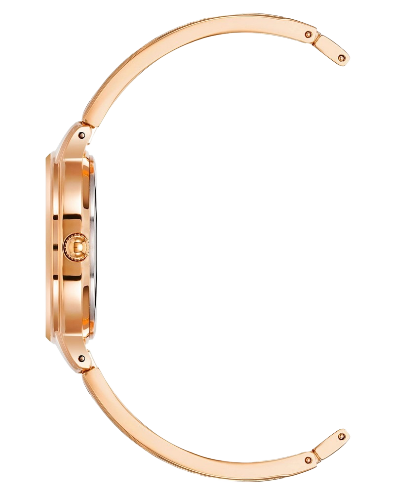 Anne Klein AK/2626GNRG Women's Genuine Diamond Dial Bangle Watch