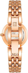 Anne Klein AK/2928GNRG Women's Premium Crystal Accented Bracelet Watch