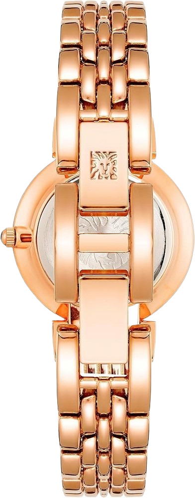 Anne Klein AK/2928GNRG Women's Premium Crystal Accented Bracelet Watch