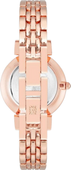 Anne Klein AK/2928TPRG Women's Premium Crystal Accented Bracelet Watch