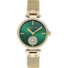 Anne Klein AK/3000GNGB Swarovski Crystals Green Dial Ladies Watch