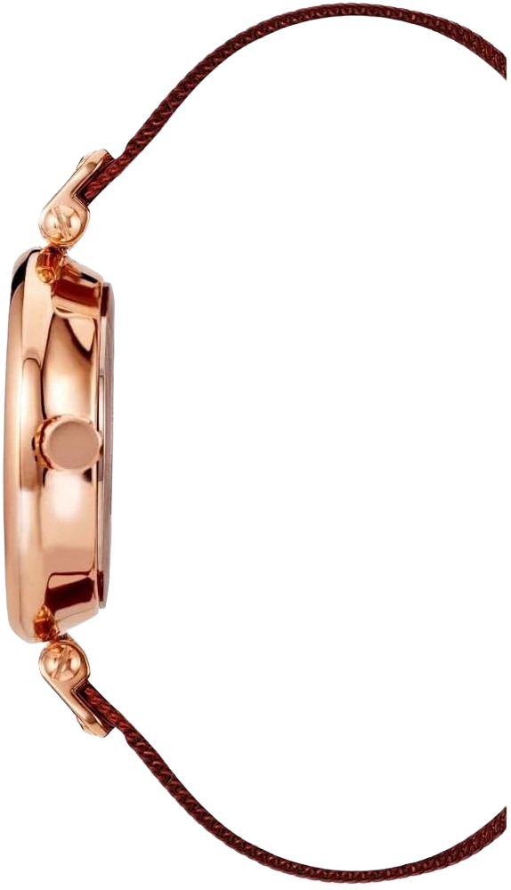 Anne Klein AK/3000RGBY Women's Crystal Burgundy Dial Watch