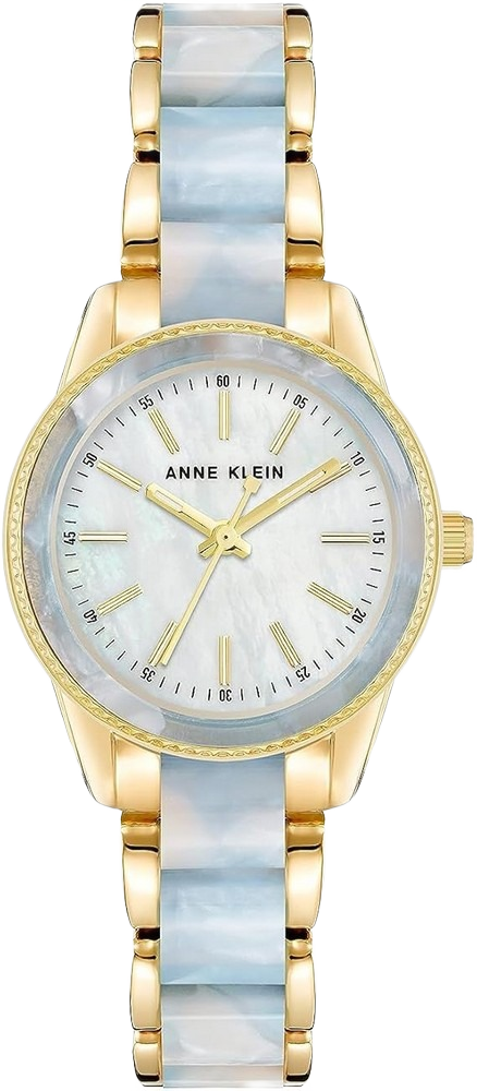 Anne Klein AK/3212LBGB Women's Resin Bracelet Watch