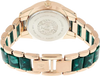 Anne Klein AK/3214GNRG Women's Quartz Watch with Analog Display and Resin Bracelet