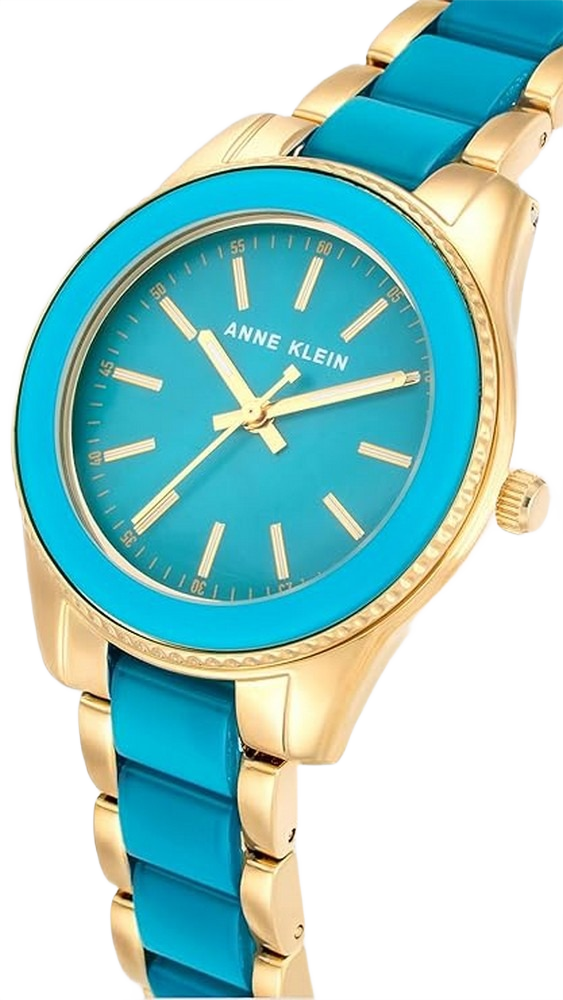 Anne Klein AK3214TEGB Quartz AnalogWatch for Women