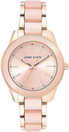 Anne Klein Women's AK/3266TPRG Premium Crystal Accented Ceramic Bracelet Watch