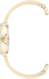 Anne Klein AK-3620BLST Women's Elegant Diamond Dial Gold-Tone Bangle Watch