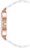 Anne Klein AK3900RGWT Women's Quartz Watch, Ceramic Bracelet