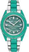 Anne Klein AK/3911SGSV Women's Classic Green Dial Watch