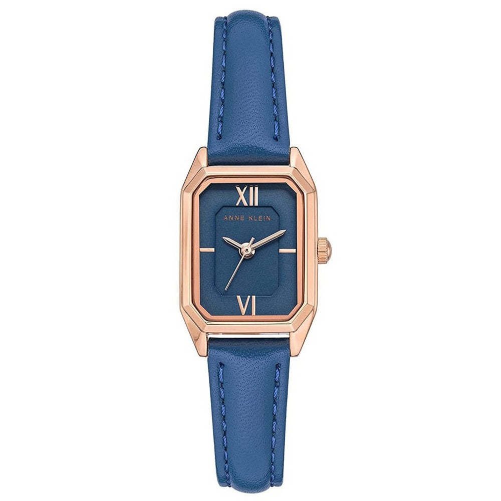 Anne Klein  AK/3968RGBL Octagon Ladies Leather Watch
