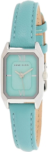 ANNE KLEIN AK/3969AQUA Women's Leather Strap