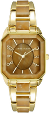 Anne Klein AK/3972GPBN Women's Resin Bracelet Watch