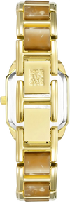 Anne Klein AK/3972GPBN Women's Resin Bracelet Watch