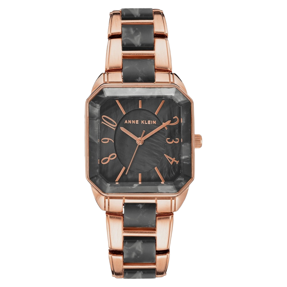 Anne Klein AK/3972RGGY Bracelet 30mm Watch Rose Gold/Gray