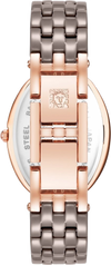 Anne Klein AK/3996RGTP Women's Three-Hand Quartz Taupe Ceramic Bracelet Watch