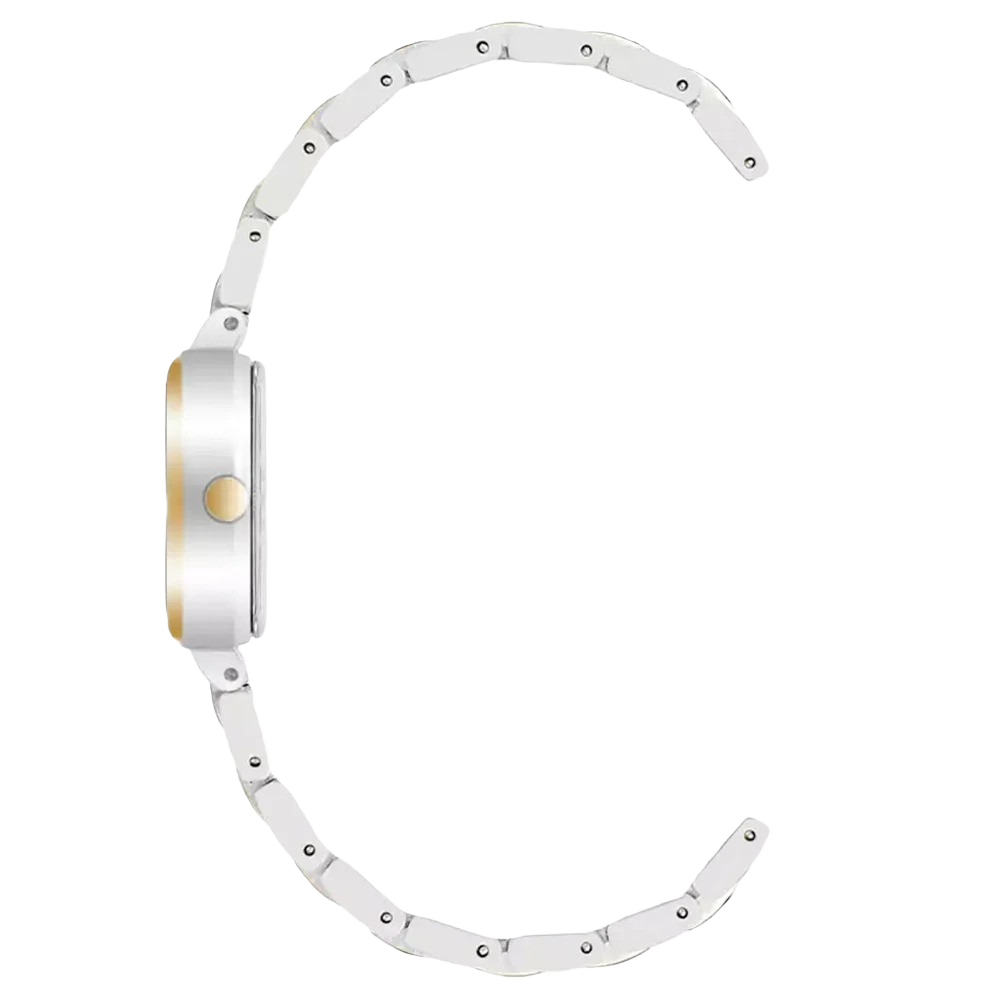 Anne Klein AK/4011SVTT Two-Tone Rectangle Ladies Watch